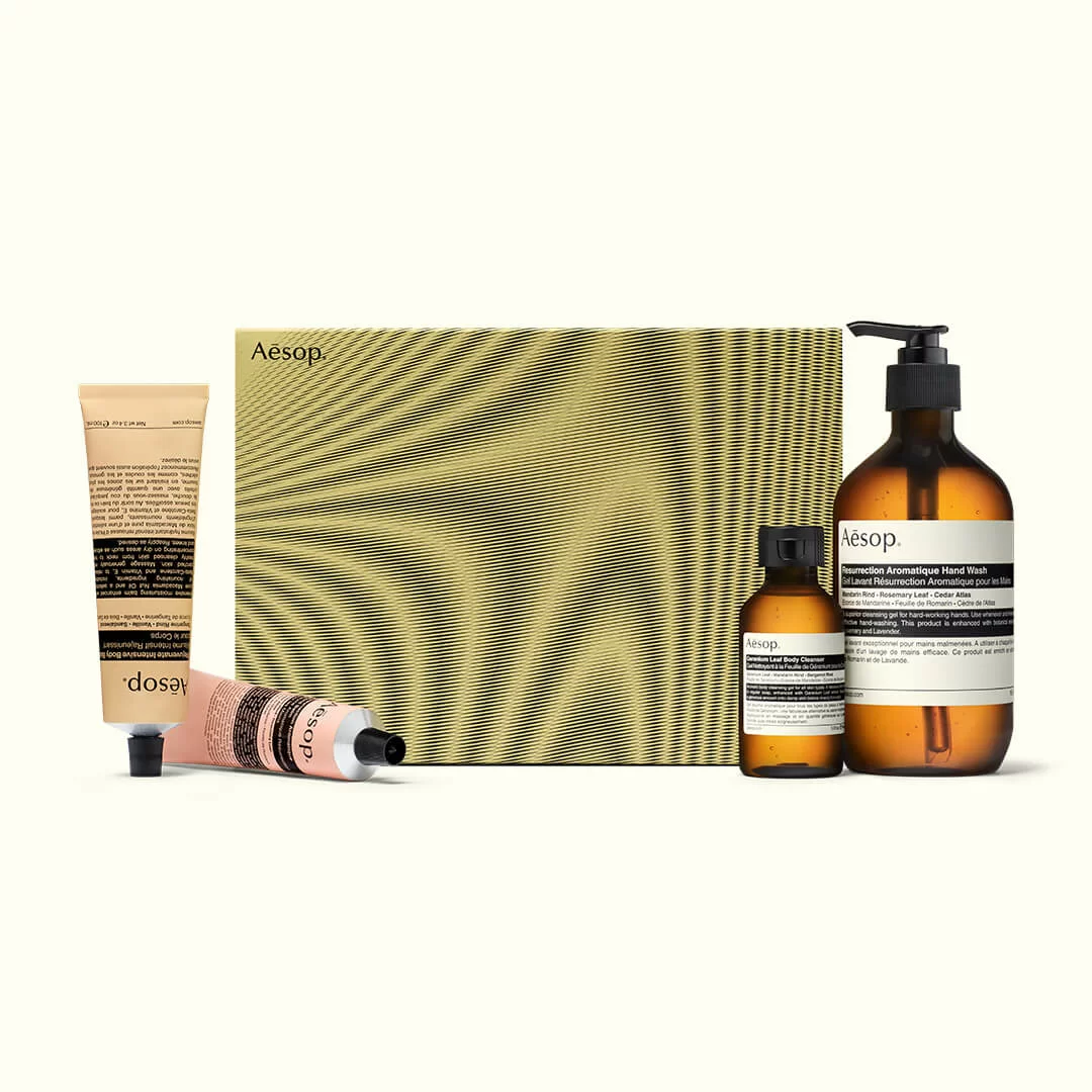 謝謝身體，AESOP、ORIBE、RITUALS MING'S