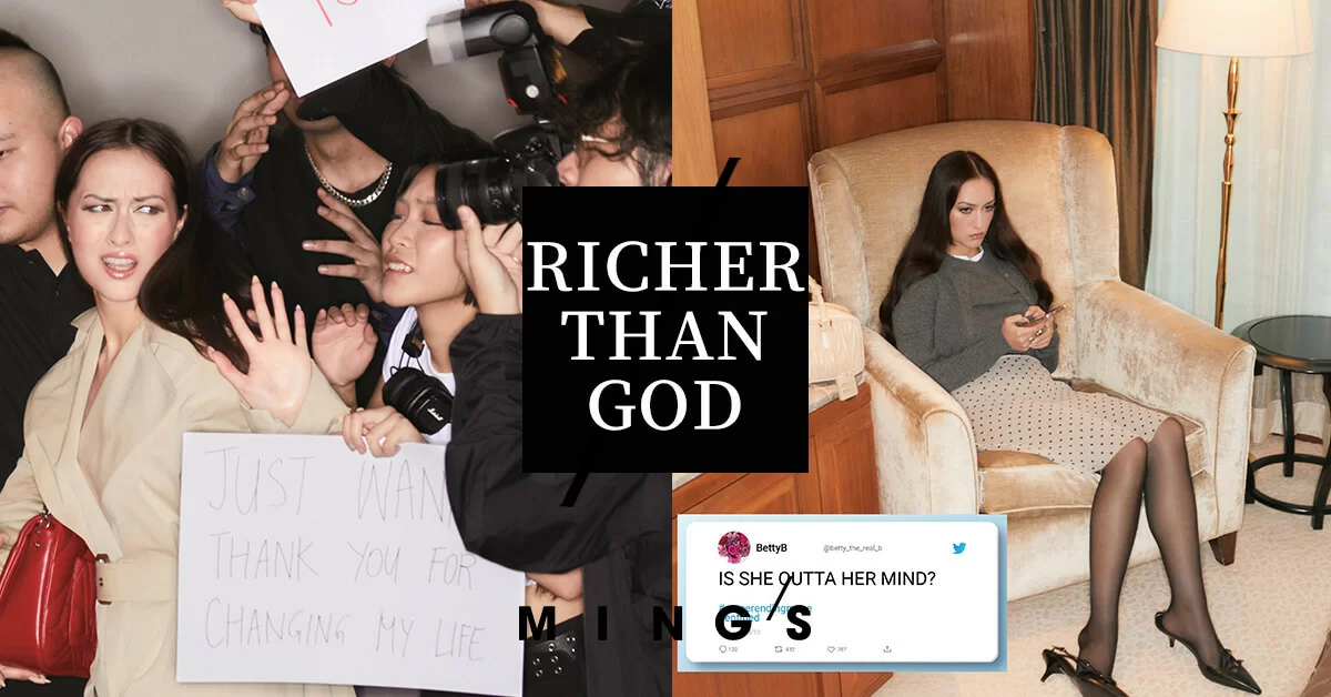 RICHER THAN GOD MING'S