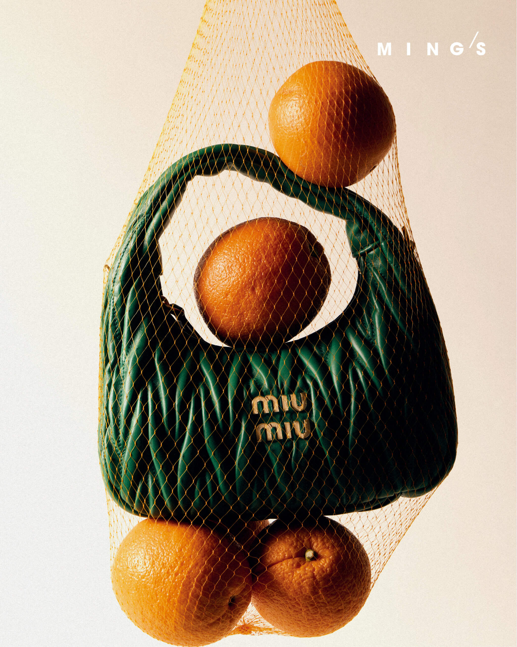 MIU MIU WANDER MATELASSÉ NAPPA LEATHER HOBO BAG
