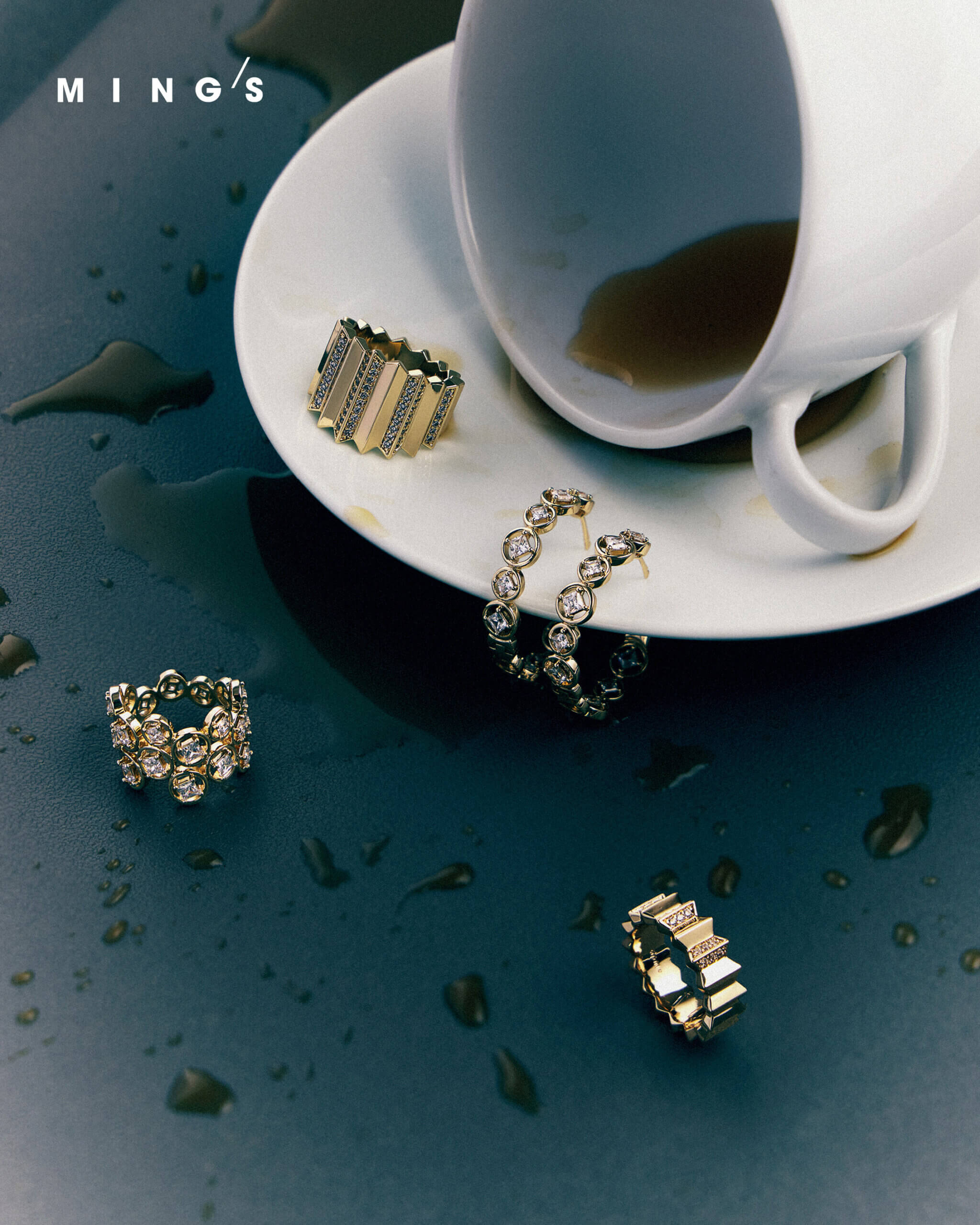 RINGS AND EARRINGS, APM MONACO
